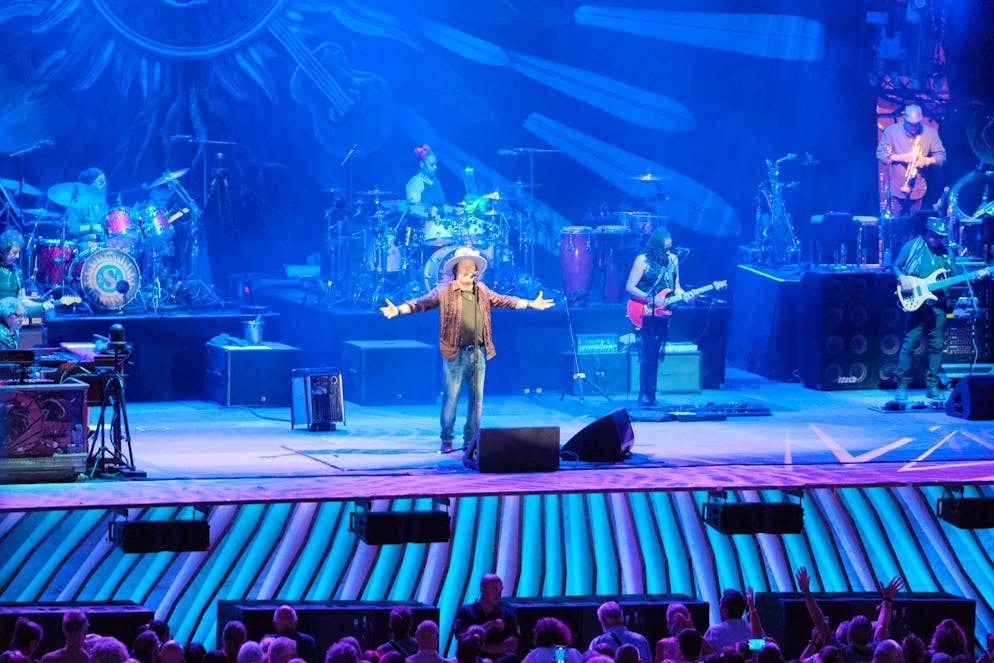 M&S Zuchhero Konzert. Der italienische Sänger wird auch «der Vater des italienischen Blues» genannt.