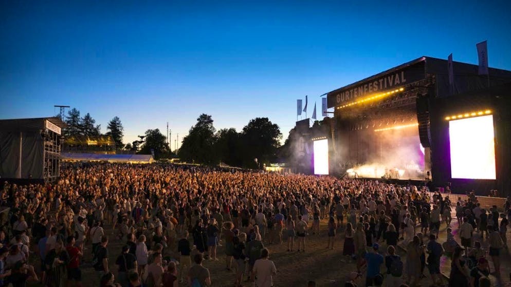 At this year's edition of the Gurtenfestival, visitors can look forward to a stage with comedy, live podcasts and readings for the first time. (archive picture)