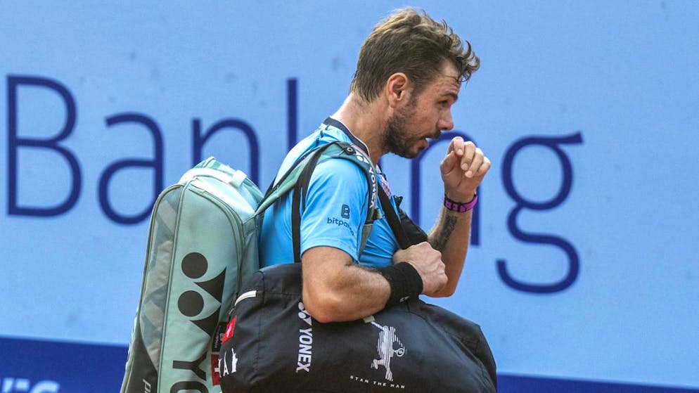 Ein letzter Abschied von Gstaad als Tennisprofi? Stan Wawrinka muss sich für die Zukunft einige Fragen stellen und beantworten