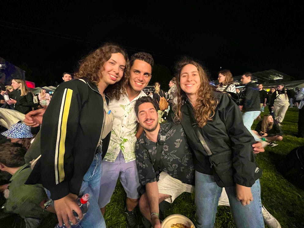 Fans wait for Macklemore