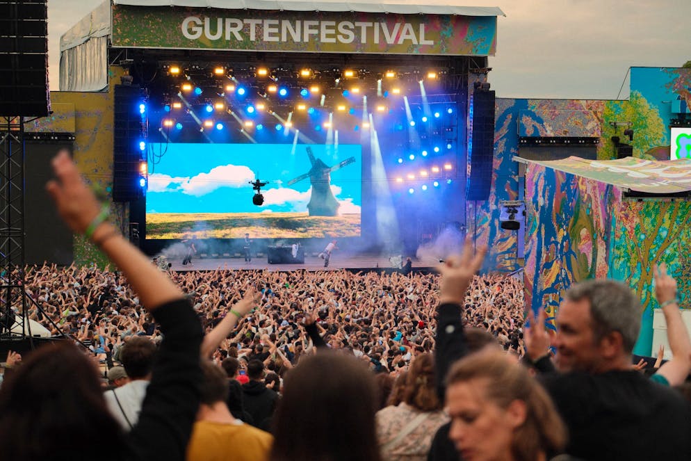 Ski Aggu Gurtenfestival. Und es war so richtig voll.