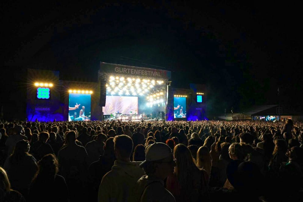 Macklemore Gurtenfestival. It was completely full!