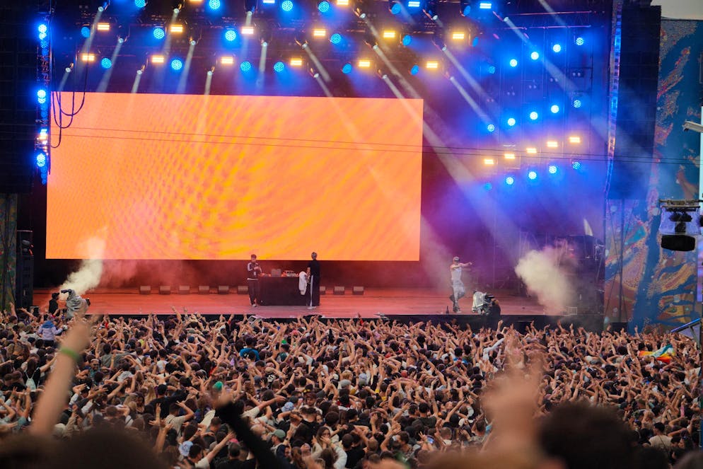 Ski Aggu Gurtenfestival. Ski Aggu hat den Gurten zum Beben gebracht.