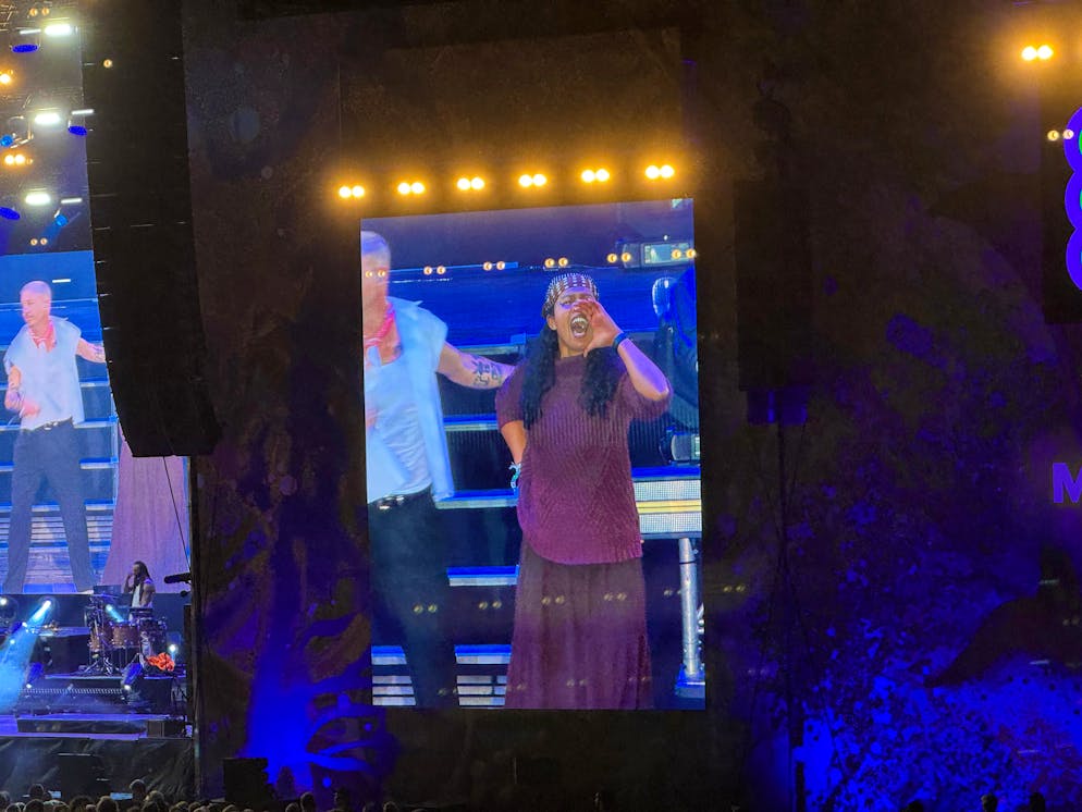 Dance Battle Teilnehmerin.