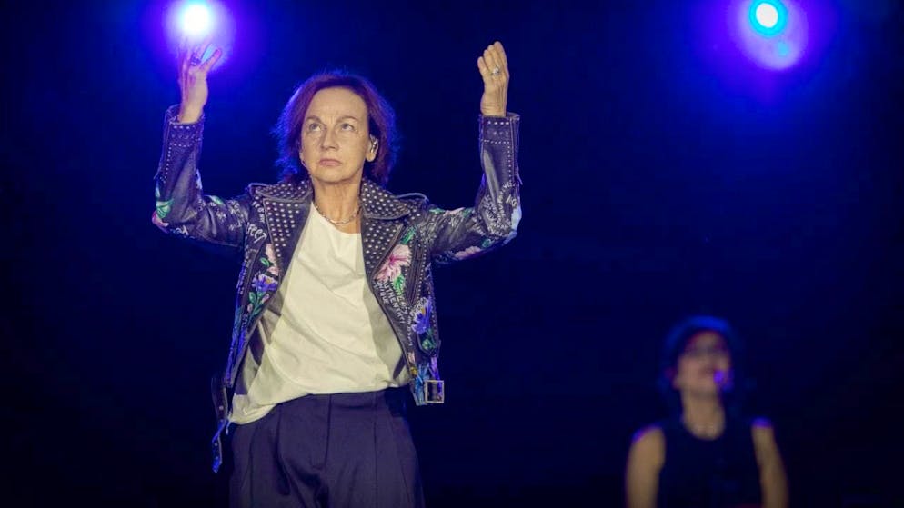 Gianna Nannini rocks Locarno's Piazza Grande - Gallery. Gianna Nannini rocked the Piazza Grande in Locarno at the "Moon & Stars" festival on Thursday.