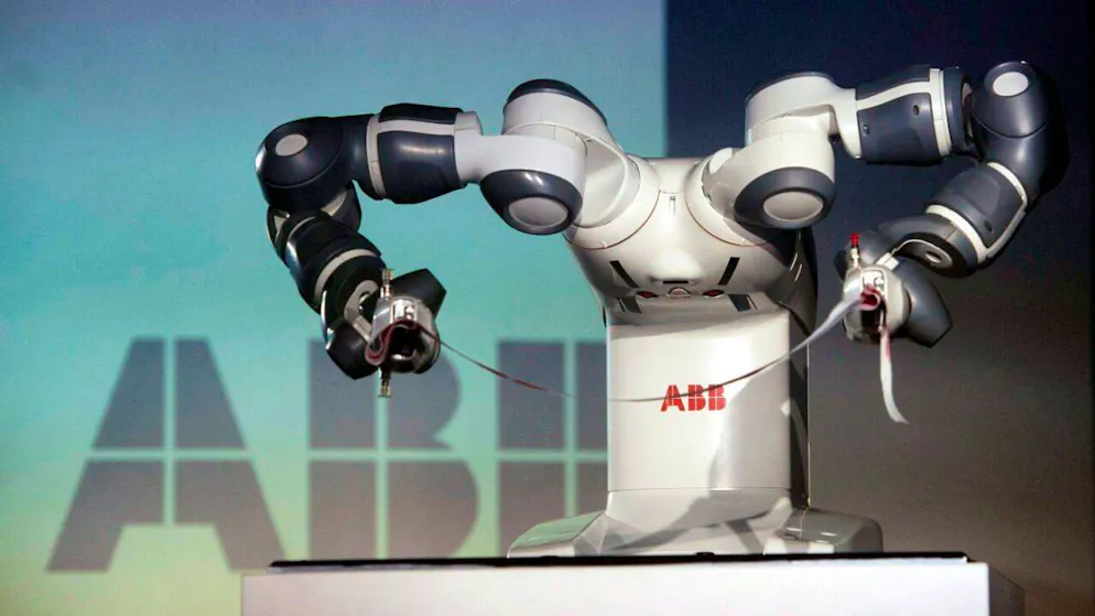 Le fabricant de transformateurs électriques, de systèmes de propulsion pour navires et de bras robotisés ABB a vu au deuxième trimestre ses entrées de commandes bondir de 16% sur un an à 9,79 milliards de dollars. (archives)