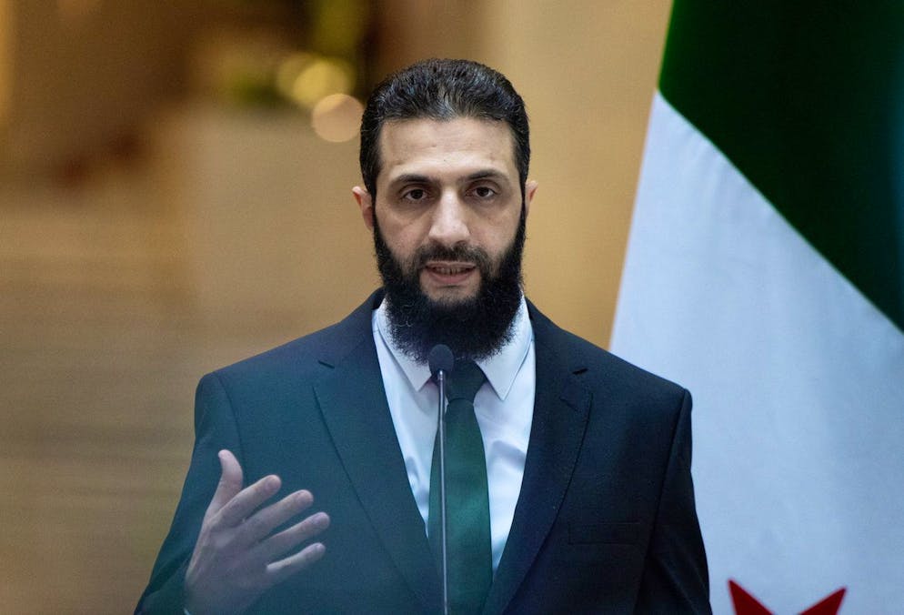 Der syrische Übergangspräsident Ahmed al-Scharaa.