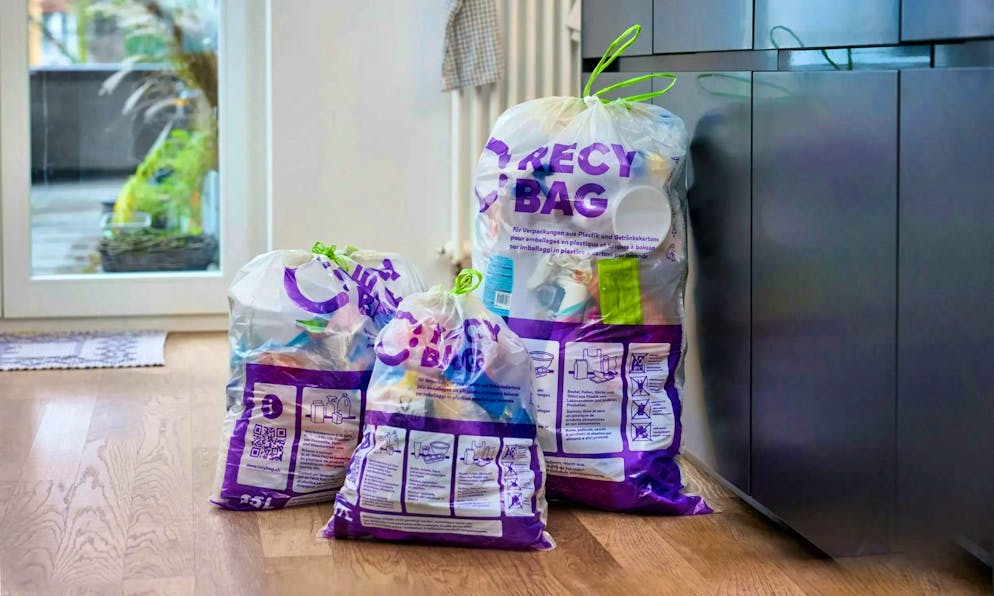 The Recybag is currently spreading rapidly in Switzerland.