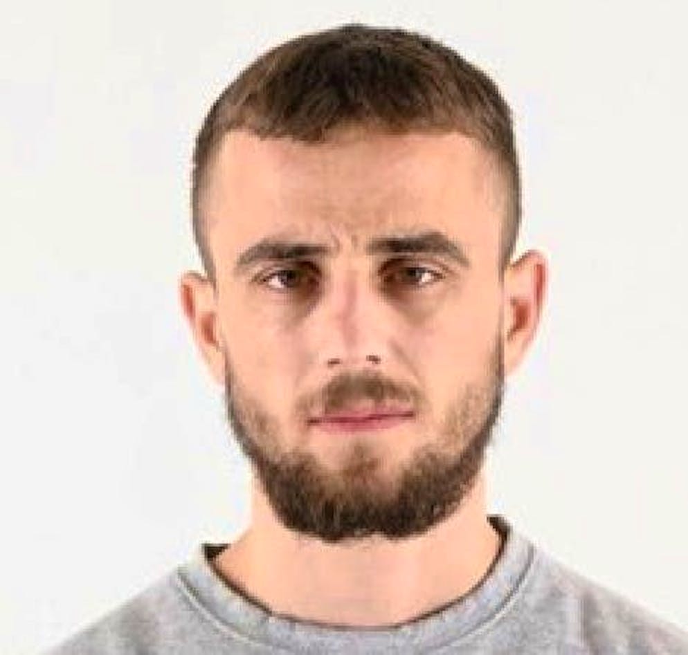 The 23-year-old Albanian is currently being sought by the police. 