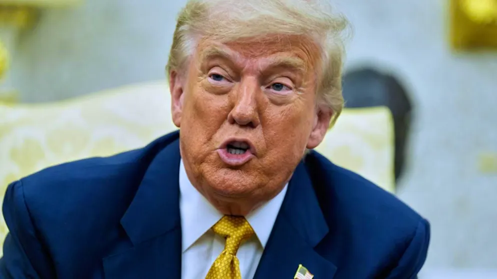 Donald Trump atteint d'une insuffisance veineuse qui lui fait gonfler les jambes (archives).
