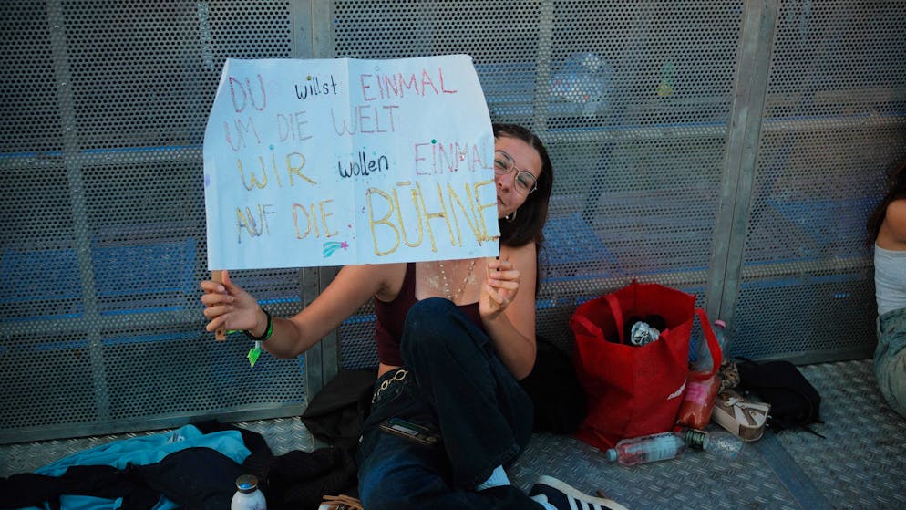 Diese Frauen haben heute auf dem Gurten nur ein ...