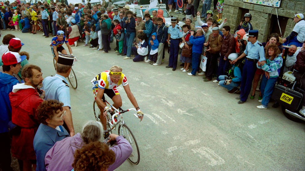 Laurent Fignon en 1989.