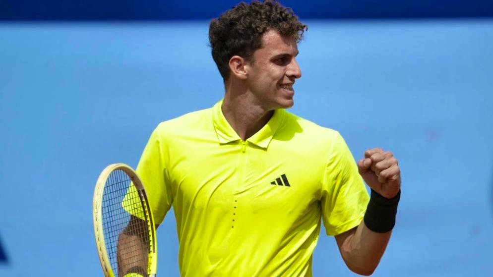 Juan Manuel Cerundolo is delighted to have reached the final in Gstaad.