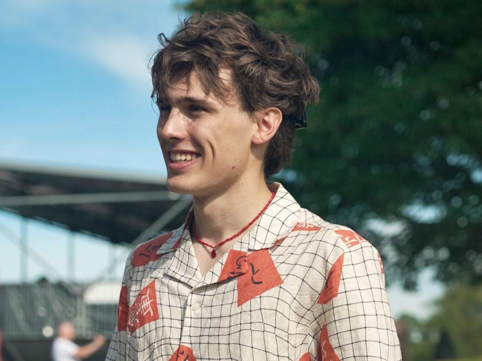 Sascha betreibt ein Kaffee in Bern.