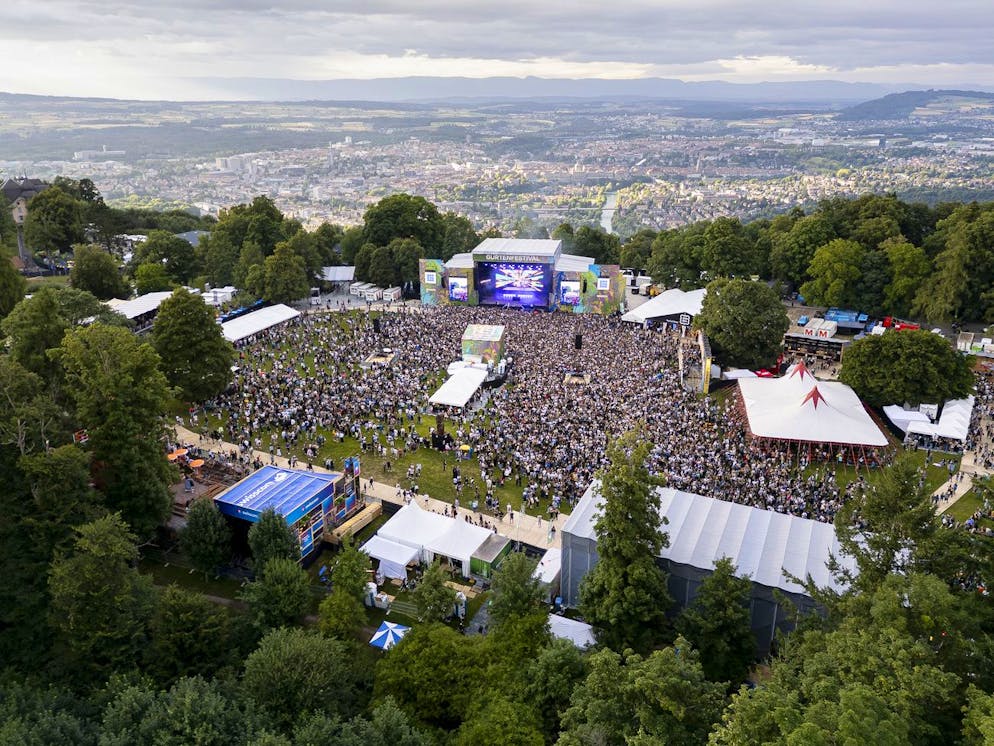 Der letzte Tag am Gurten hat begonnen.