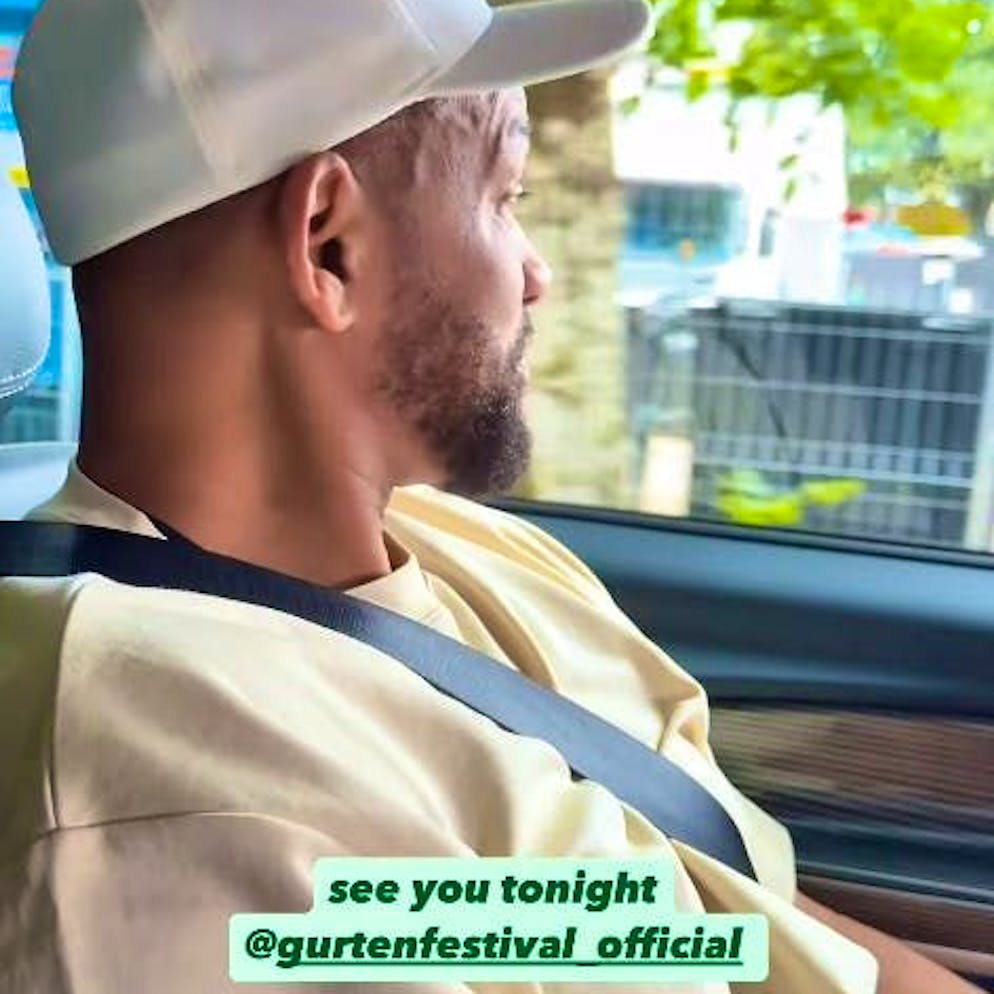 Will Smith has arrived at the Gurten Festival and is amazed.