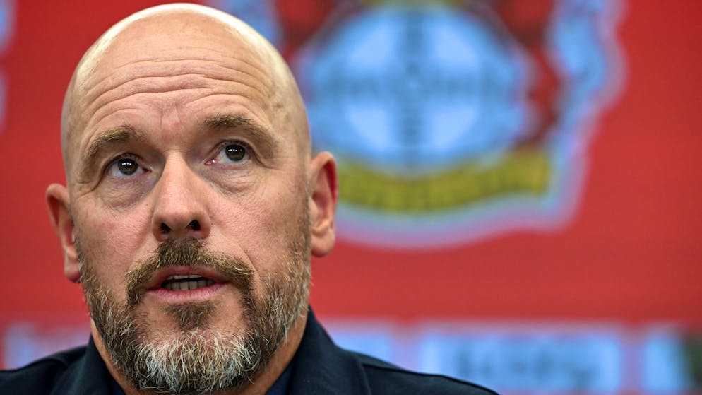 Will die 1:5-Niederlage in seinem ersten Spiel mit Bayer Leverkusen nicht überbewerten: Trainer Erik ten Hag.