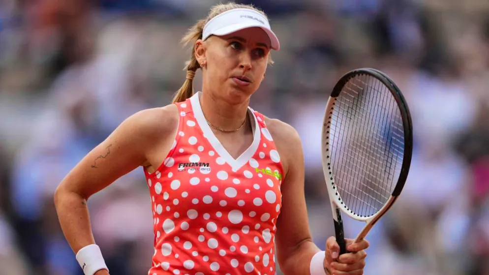 Jil Teichmann, ici à Roland-Garros en mai dernier, n'a pas conclu sa belle semaine en Roumanie par une victoire (archives).