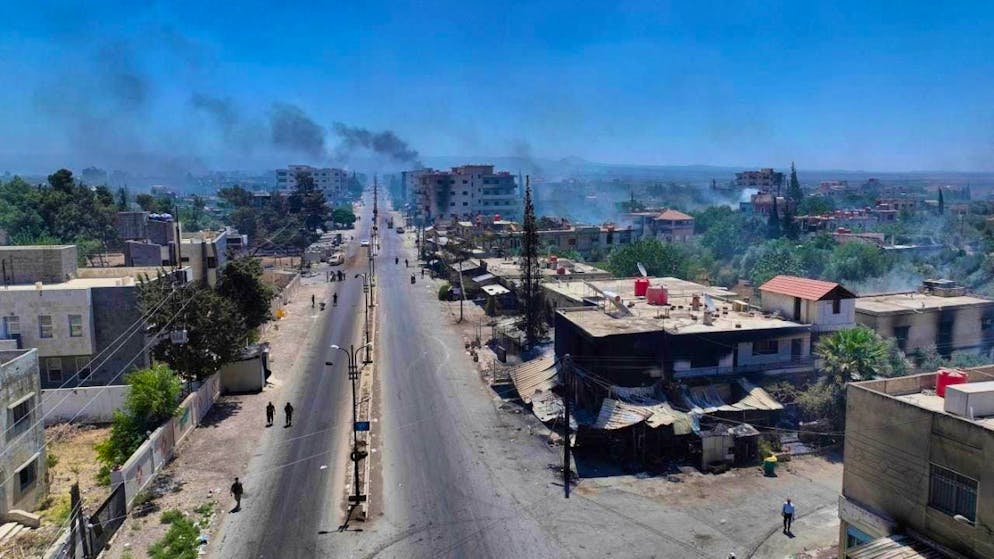 Al-Masraa village on the outskirts of the city of Suwaida. Photo: Ghaith Alsayed/AP/dpa/Archive