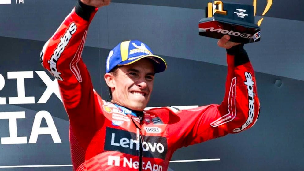 Marc Marquez was delighted with his next victory.