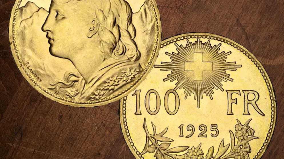 Una moneta commemorativa di Swissmint (immagine d'archivio)