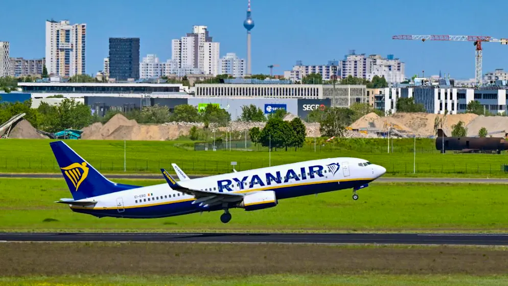Ryanair a vu ses recettes d'exploitation progresser de 20% à 4,3 milliards d'euros au premier trimestre (archives).