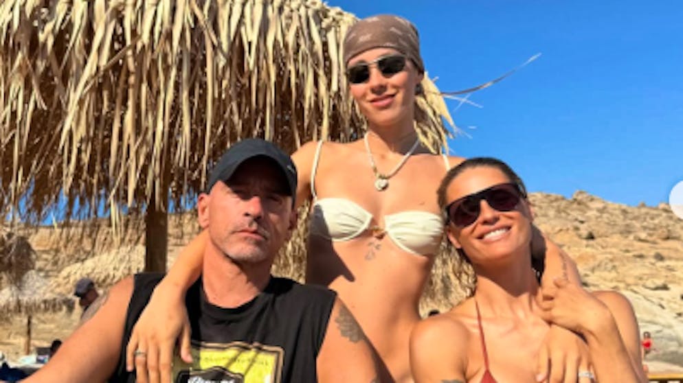 Gemeinsame Strandferien. Michelle Hunziker und Eros Ramazzotti feiern Wiedervereinigung