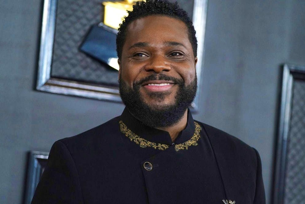 Malcolm-Jamal Warner at the Grammy Awards in February 2023.