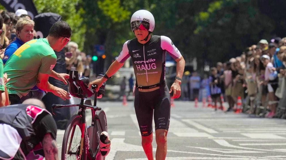 Having to end her career due to physical problems: German triathlete Anne Haug.