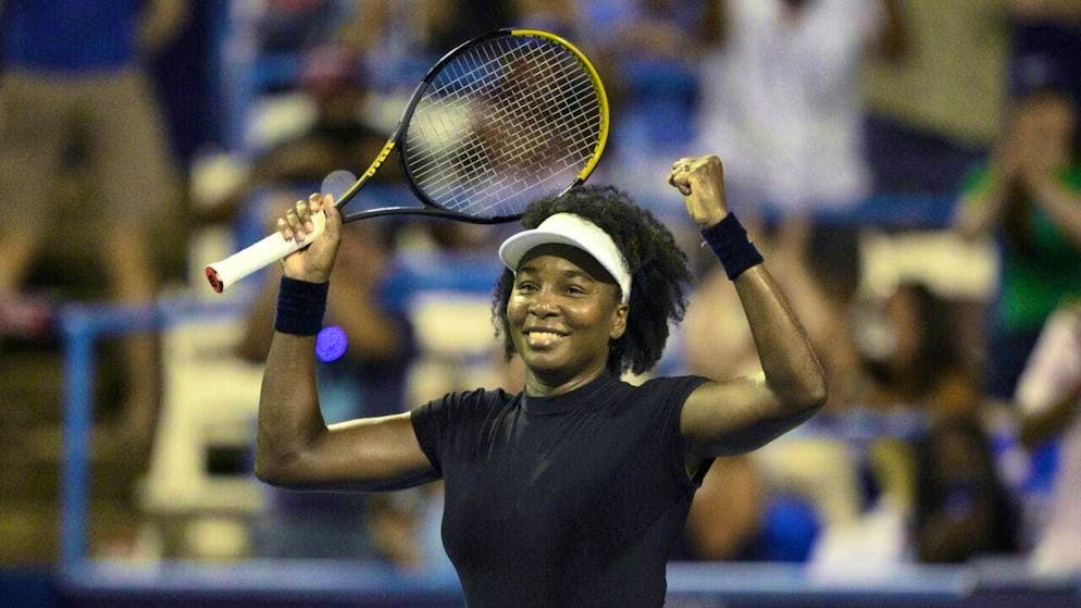 Venus Williams is delighted with her special victory