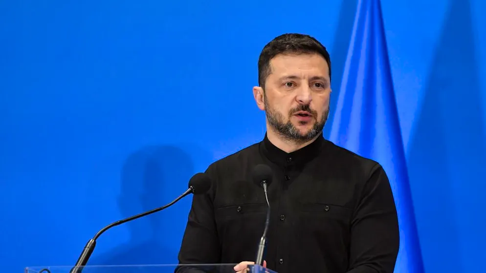 Il presidente ucraino Volodymyr Zelensky.