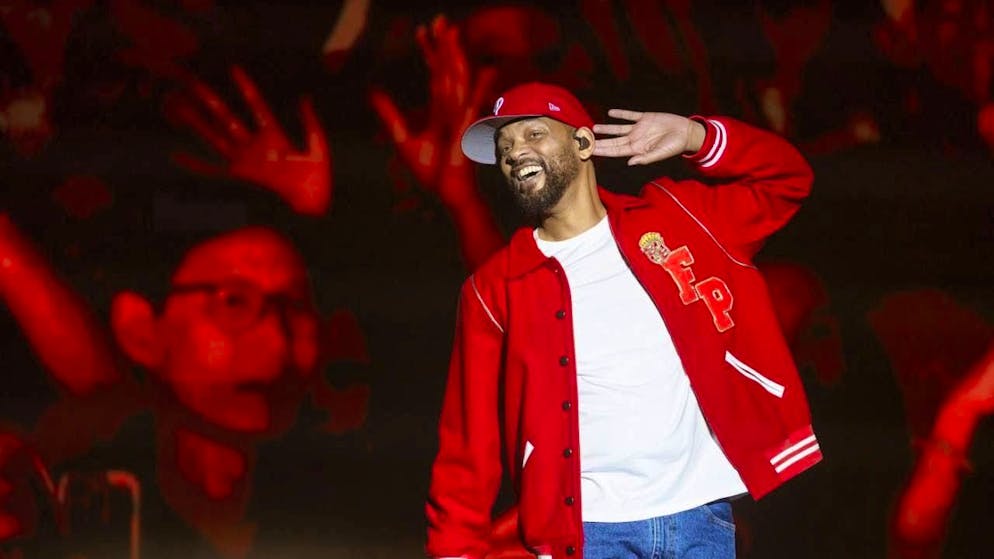 Will Smith delivered a rousing show at the Paléo on Wednesday evening - the audience especially celebrated his big hits from the 1990s.