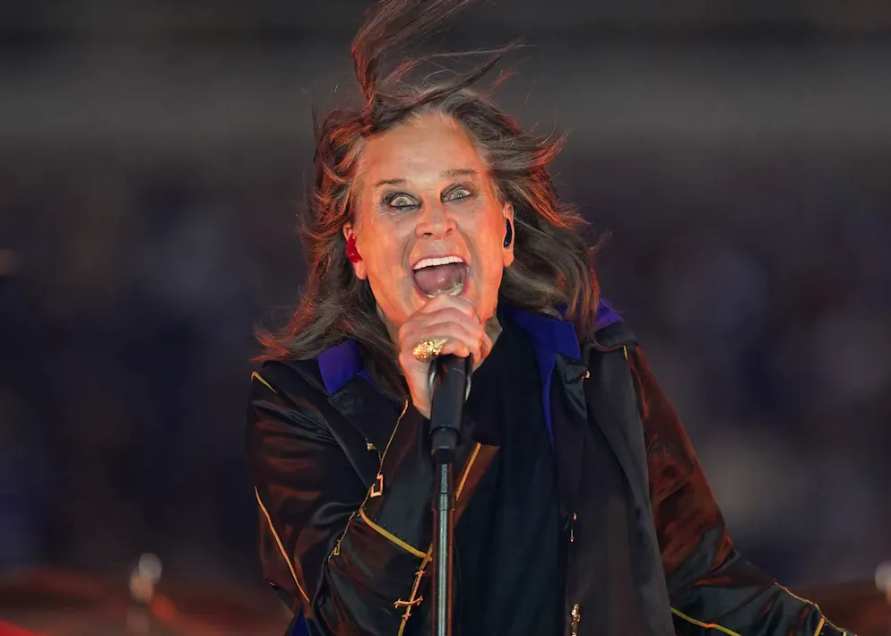 Il cantante Ozzy Osbourne è morto a 76 anni martedì (foto d'archivio).