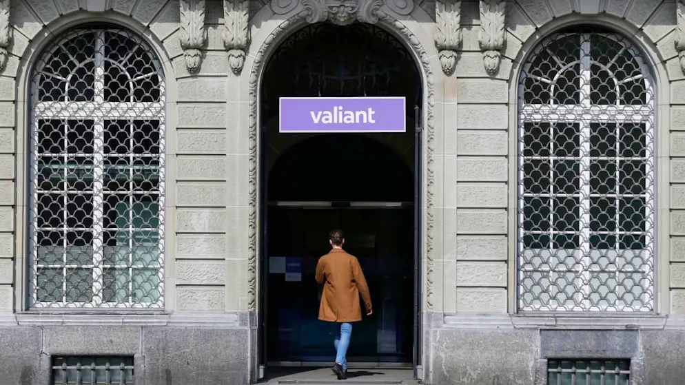 Après six mois en 2025, le groupe bancaire Valiant a vu son bénéfice consolidé à progresser de 3% sur un an à 73,4 millions de francs (archives).