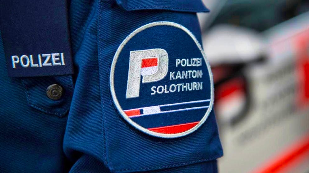 The Solothurn cantonal police were on duty in Breitenbach on Saturday morning. (symbolic image)