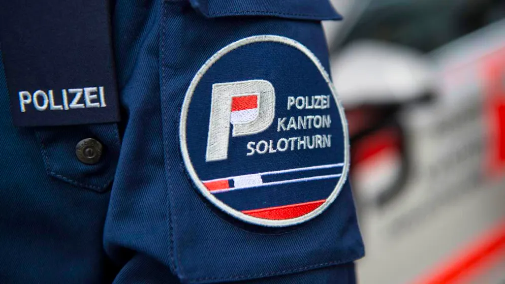 La police soleuroise était mobilisée à Breitenbach SO samedi matin. (photo symbole)