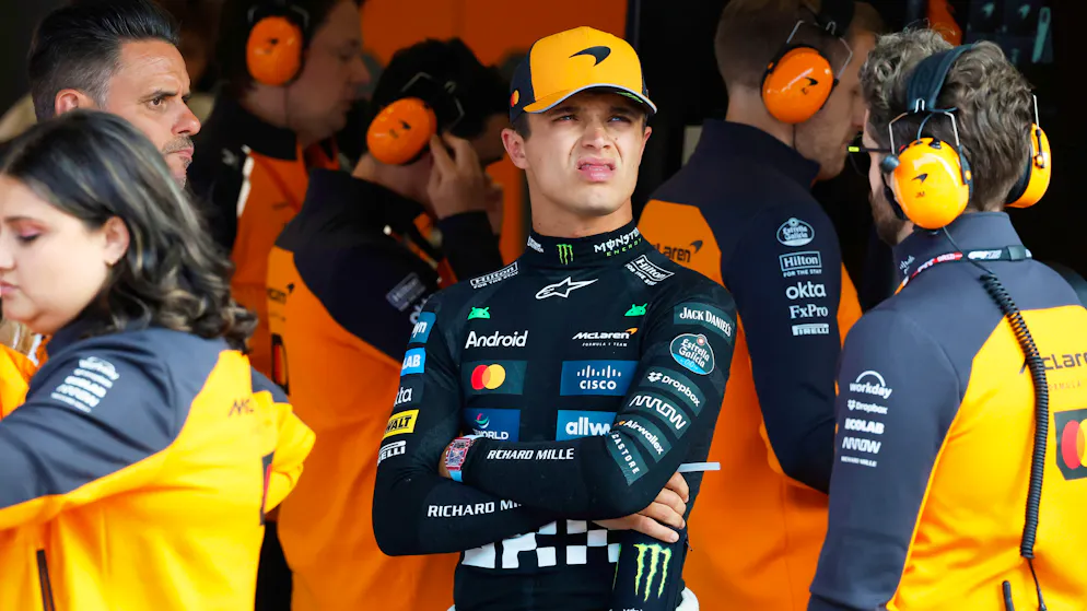 GP de Belgique. Une première ligne formée par les McLaren