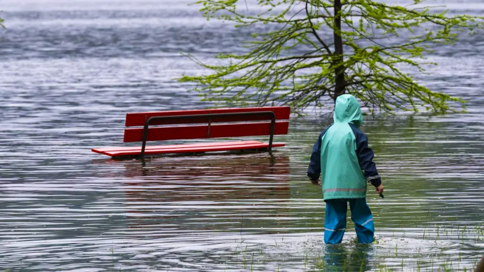 Certaines rivières sont sorties de leur lit à cause des précipitations se sont abattues samedi soir. (Photo d'illustration)