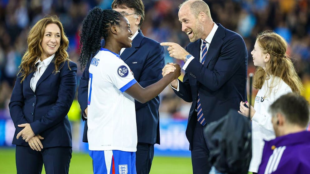 Royals honor Basel. Prince William and his daughter celebrate European Championship title - Spanish princesses also at the Joggeli