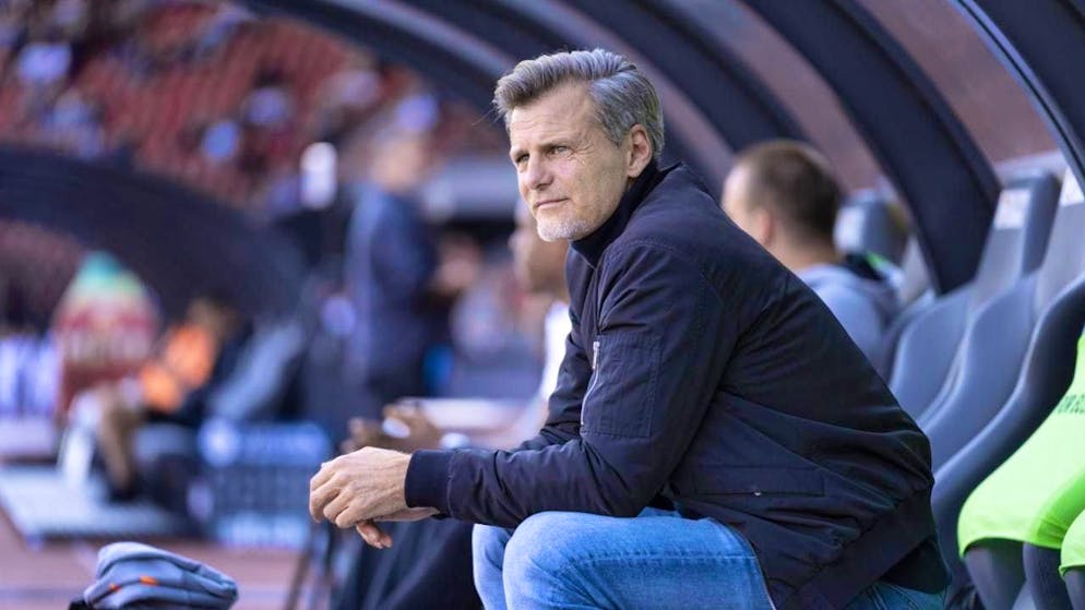 GC sporting director Alain Sutter brings a young attacker into the team