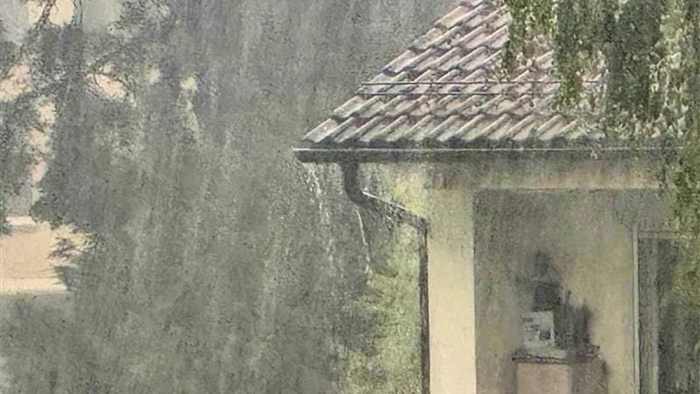 Actuellement, une image habituelle en Suisse alémanique : de fortes pluies.