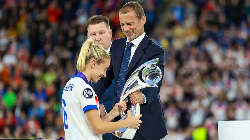 Defizit von rund 25 Millionen Euro. Für die UEFA ist die Frauen-EM ein dickes Verlustgeschäft