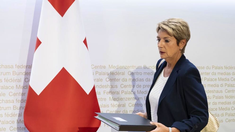 Karin Keller-Sutter si mostra relativamente ottimista riguardo ai dazi americani. (Immagine d'archivio).