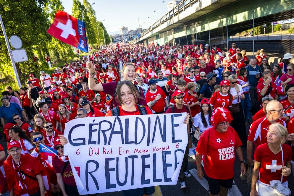 Géraldine Reuteler spielte sich in die Herzen der Nati-Fans.
