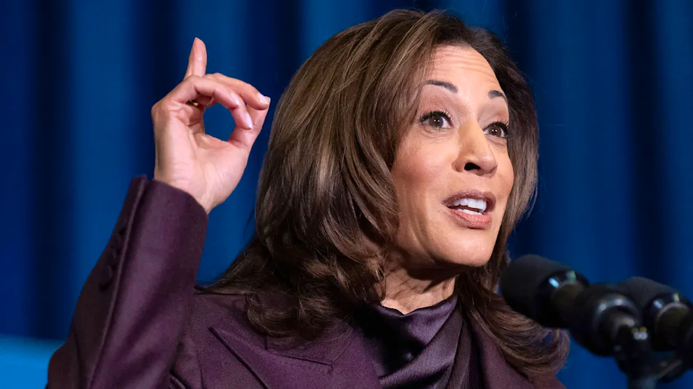Die frühere US-Vizepräsidentin Kamala Harris liebäugelt mit einer erneuten Bewerbung um das höchste Staatsamt. (Archivbild)