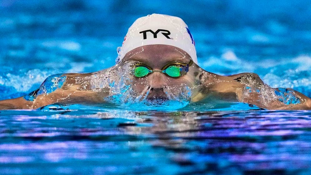 Léon Marchand swims in a league of his own.