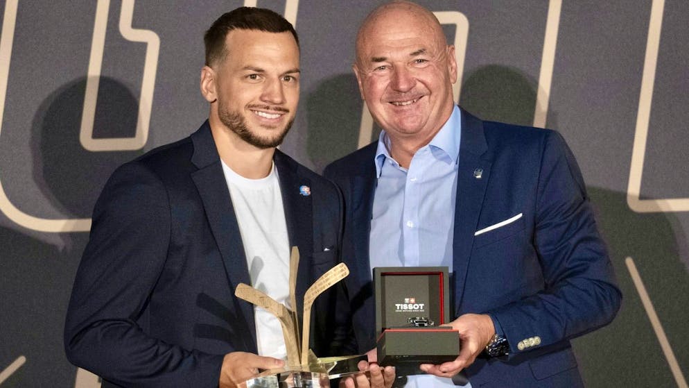 Swiss Hockey Night. Sven Andrighetto et Andres Ambühl honorés