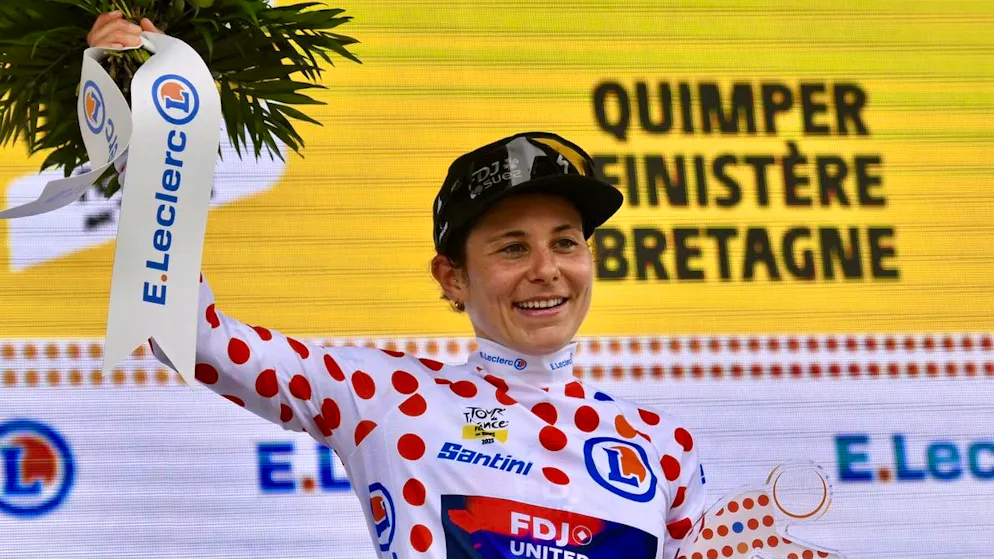 Tour de France Femmes. La France à la fête, Elise Chabbey renforce son maillot à pois