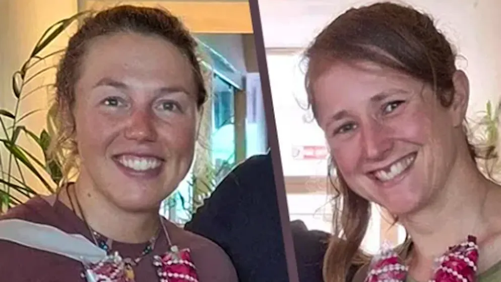 Climbing partner breaks silence. 