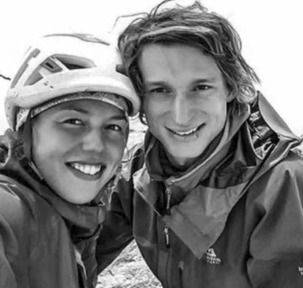 2019: Laura Dahlmeier and her then boyfriend Robert Grasegger. 